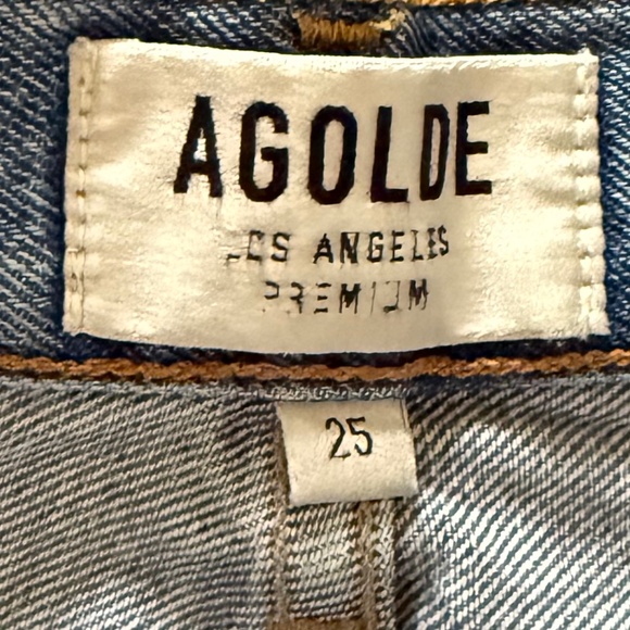 REVOLVE | AGOLDE | 90’s Mid Rise Straight Jeans | Size 25 | Retails for $398 - Picture 5 of 7